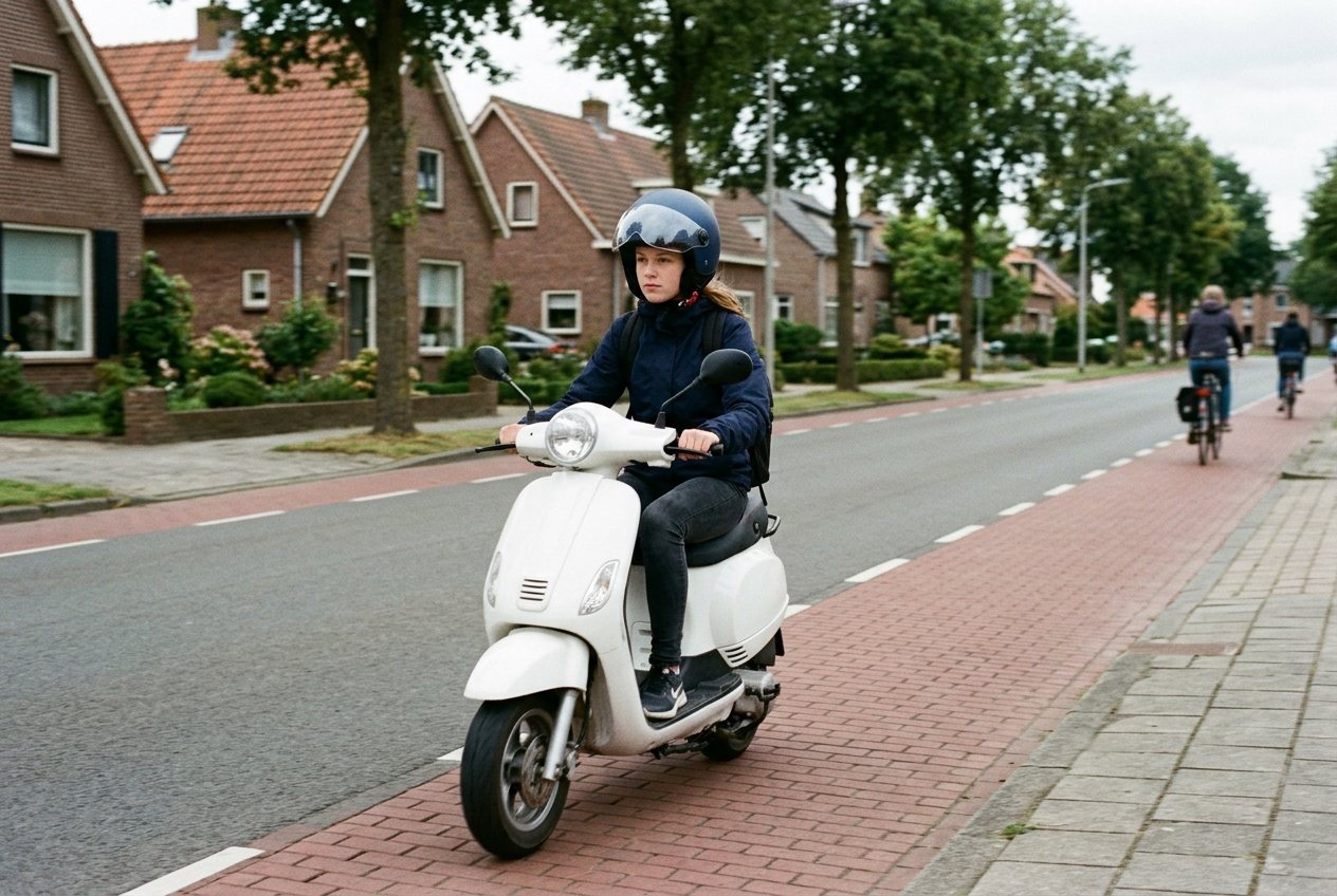 Bromfiets theorie examen oefenen